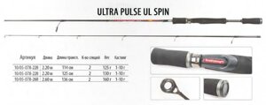 Спінінг BratFishing Ultra Pulse UL Spin