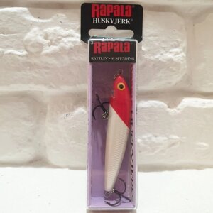 Воблер Rapala Husky Jerk HJ-08 (Red Head)