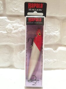 Воблер Rapala Husky Jerk HJ-10 (Red Head)