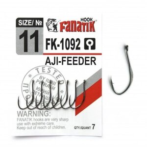 Гачок одинарний Fanatik AJI-FEEDER FK-1092 №11 (7шт)