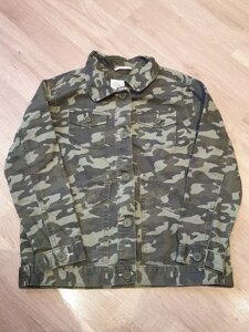 Джинсова куртка Gymbory на дівчинку 7-8років 122-128см