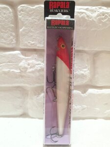 Воблер Rapala Husky Jerk HJ-12 (Red Head)