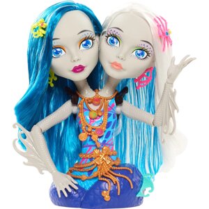 Ігровий набір Monster High Пері і Перл голова для зачісок (Peri and Pearl Serpentine Styling Head), Mattel