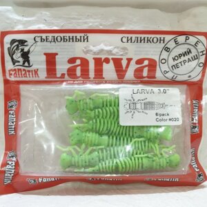 Силікон Fanatik Larva 3 "020 (6 шт)