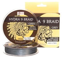 Шнур BratFishing Aborigen Hydra 9 Braid Grey 150м (серый)