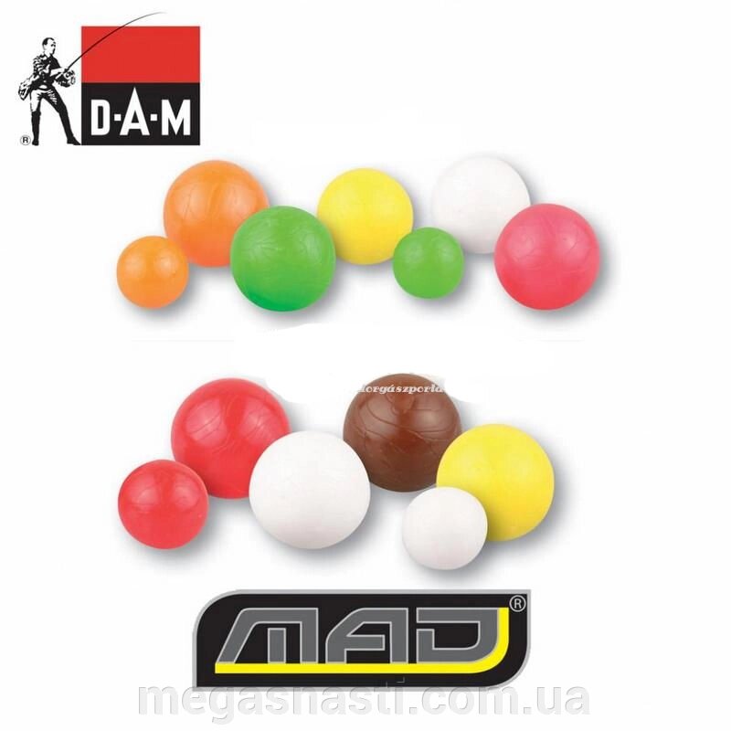 Штучна насадка DAM MAD Neon Pop-Up Selection 15мм - огляд