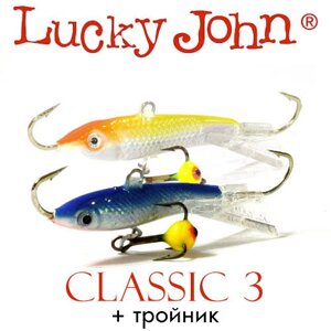 Балансир Lucky John CLASSIC 3 30мм 5.0гр (з трійником)