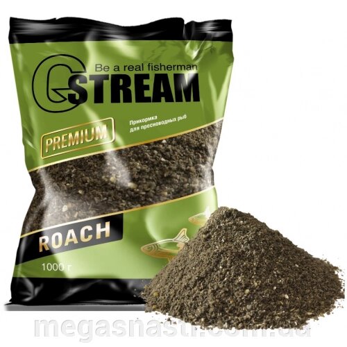 Прикормка G. Stream Premium Series Roach 1кг від компанії MEGASNASTI - фото 1