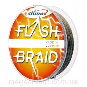 Шнур Climax Flash Braid Green 100м (упакований) 0.12мм від компанії MEGASNASTI - фото 1