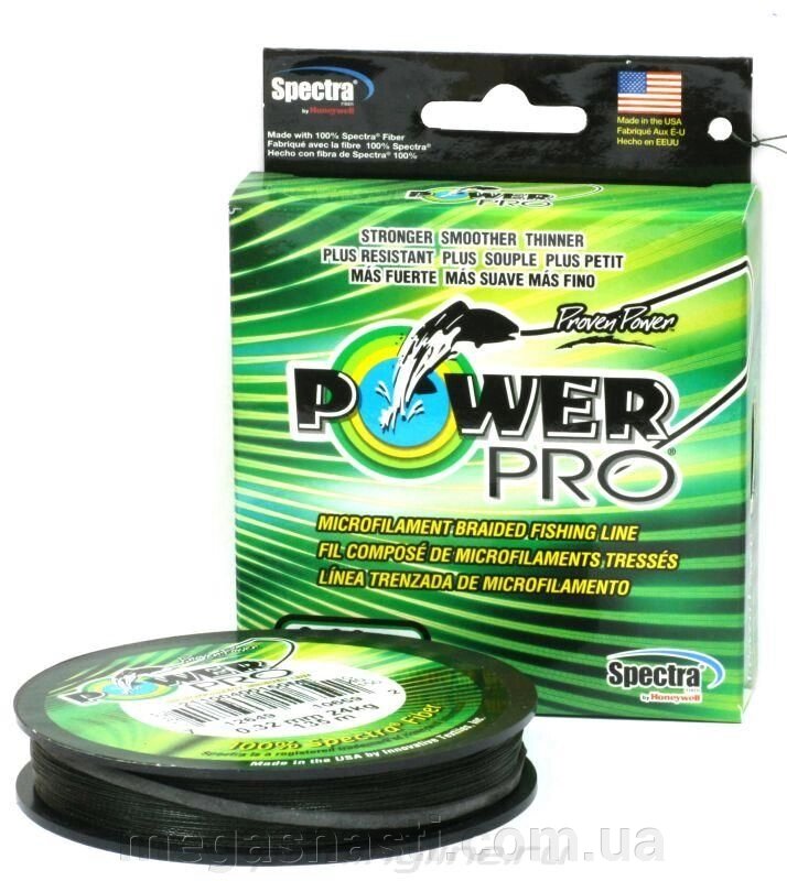 Шнур Power Pro Moss Green (Оригінал) 135м 0,10мм від компанії MEGASNASTI - фото 1