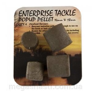 Штучна насадка Enterprise Tackle Pop Up Pellet 14-18мм від компанії MEGASNASTI - фото 1