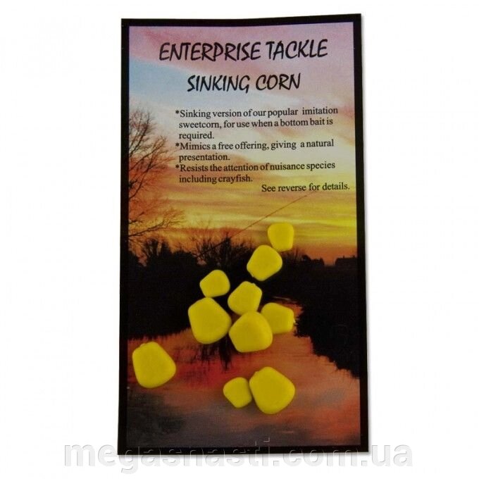 Штучна насадка Enterprise Tackle Sinking Corn від компанії MEGASNASTI - фото 1