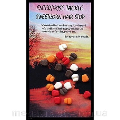 Штучна насадка Enterprise Tackle Sweetcorn Hair Stop від компанії MEGASNASTI - фото 1