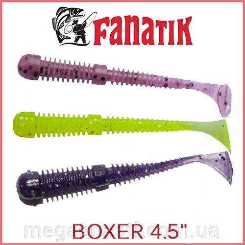 Силікон Fanatik Boxer 4.5 "(4 шт) від компанії MEGASNASTI - фото 1