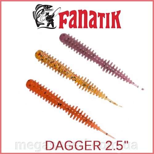 Силікон Fanatik Dagger 2.5 "(8шт) від компанії MEGASNASTI - фото 1