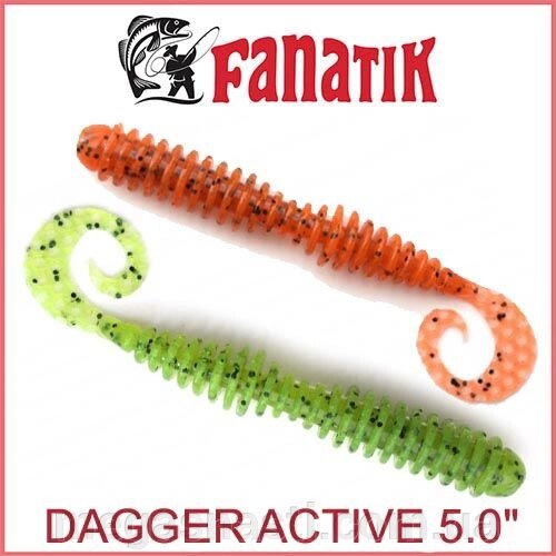 Силікон Fanatik Dagger Active 5 "(5шт) від компанії MEGASNASTI - фото 1