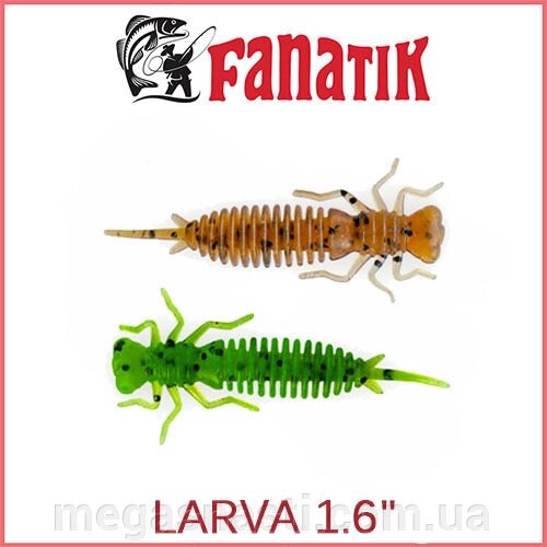 Силікон Fanatik Larva 1.6 "(10шт) від компанії MEGASNASTI - фото 1