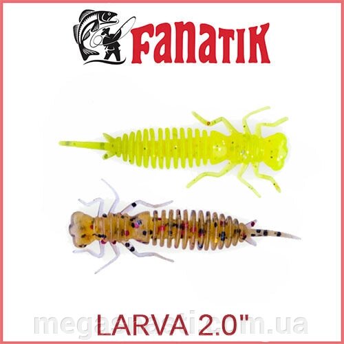Силікон Fanatik Larva 2 "(8шт) від компанії MEGASNASTI - фото 1