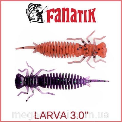 Силікон Fanatik Larva 3 "(6 шт) від компанії MEGASNASTI - фото 1