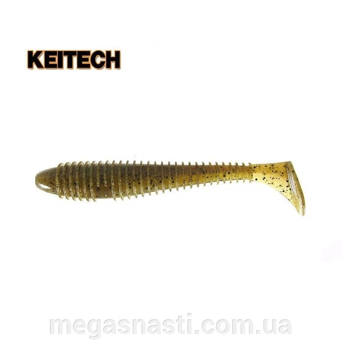 Силікон Keitech Swing Impact FAT 3.3 "(7шт) від компанії MEGASNASTI - фото 1