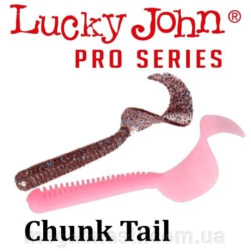 Силікон Lucky John Pro Series CHANK TAIL 2.9 "(7шт) від компанії MEGASNASTI - фото 1