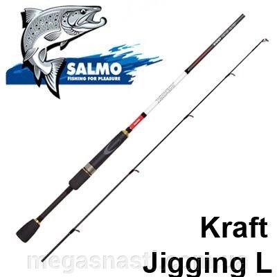 Спінінг Salmo Kraft JIGGING L 2,02м (3-12гр) KR2200-202 від компанії MEGASNASTI - фото 1
