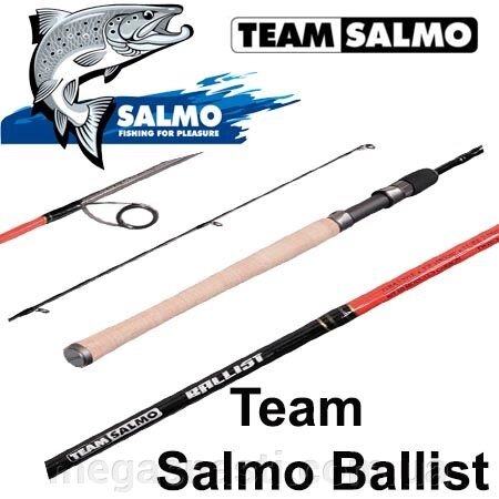 Спінінг Team Salmo BALLIST 1,80 / 5,9 "(3-12гр) TSBA1-591F від компанії MEGASNASTI - фото 1