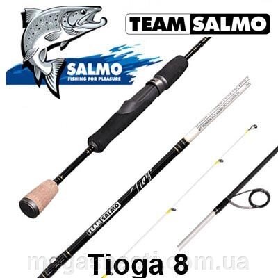 Спінінг Team Salmo TIOGA 8 1,98м/6,5" (1-8гр) TSTI3-652MF від компанії MEGASNASTI - фото 1