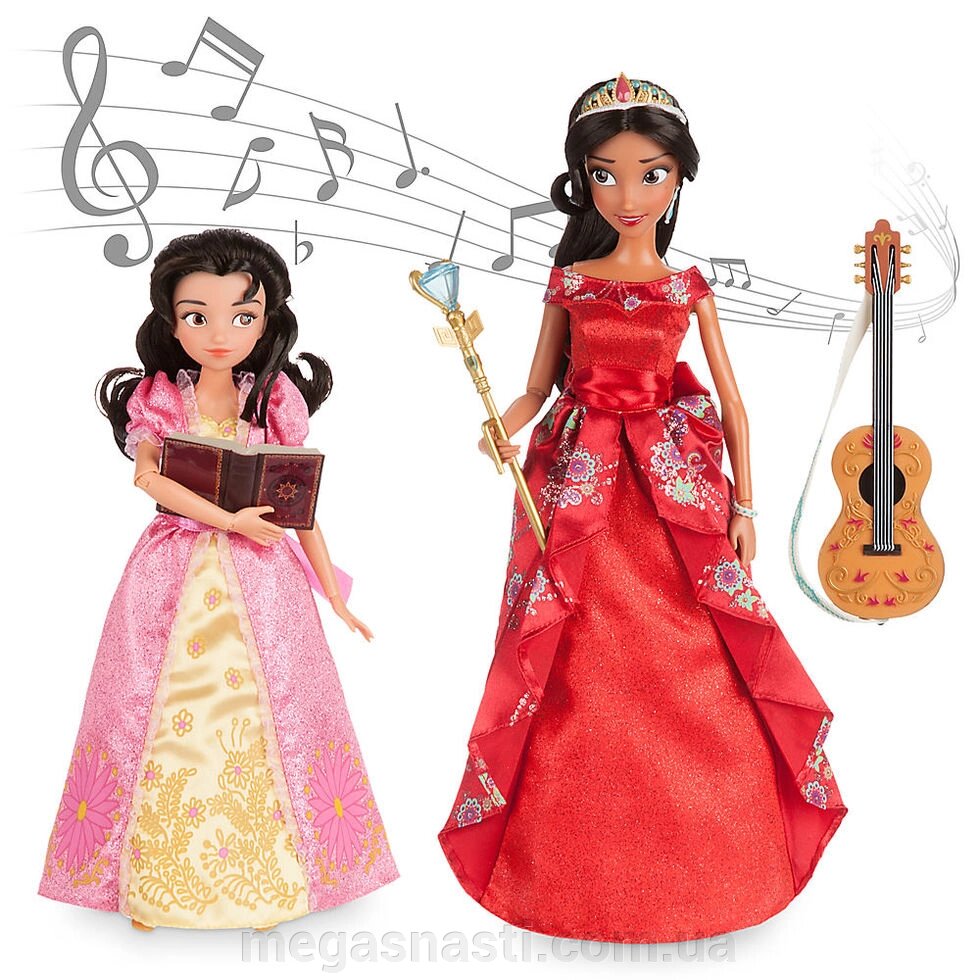 Співаюча лялька Олена з Авалора (Elena of Avalor Deluxe Singing Doll Set - 11 "" with 10 "" Isabel)), Disney від компанії MEGASNASTI - фото 1