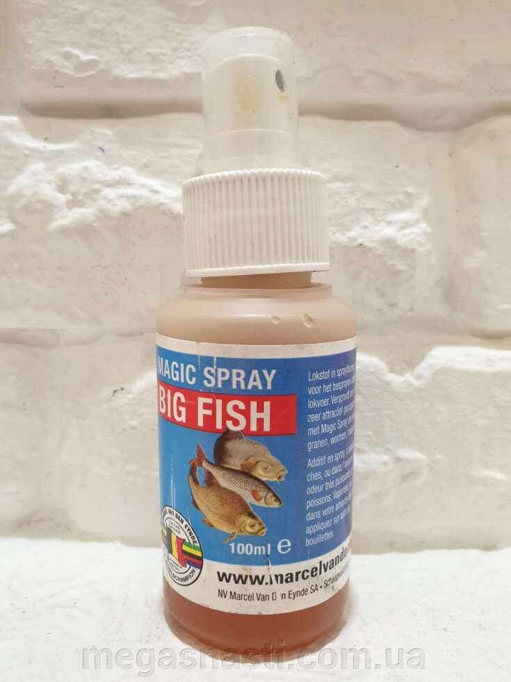 Спрей VDE Magic Spray Big Fish (Велика Риба) 100 мл від компанії MEGASNASTI - фото 1