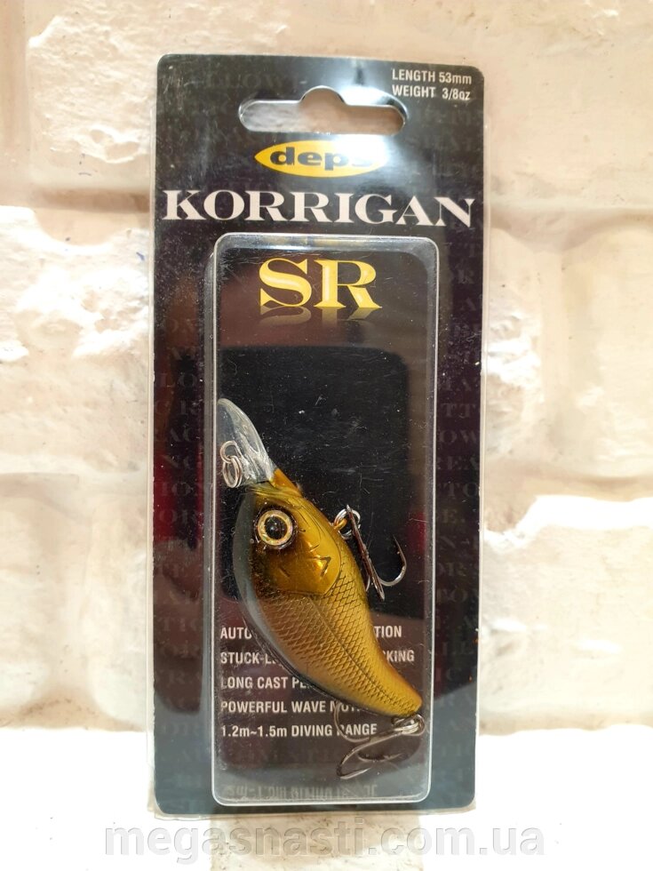 Воблер Deps Korrigan-SR 53F 10.5гр (01GM) від компанії MEGASNASTI - фото 1