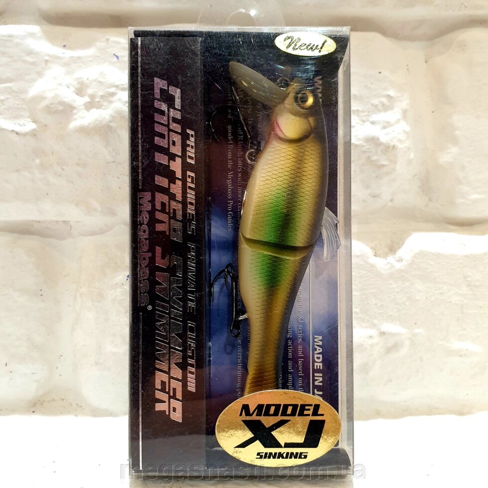 Воблер Megabass Chatter Swimmer XJ 100SS 14.0гр (Mat Honmoroko) від компанії MEGASNASTI - фото 1