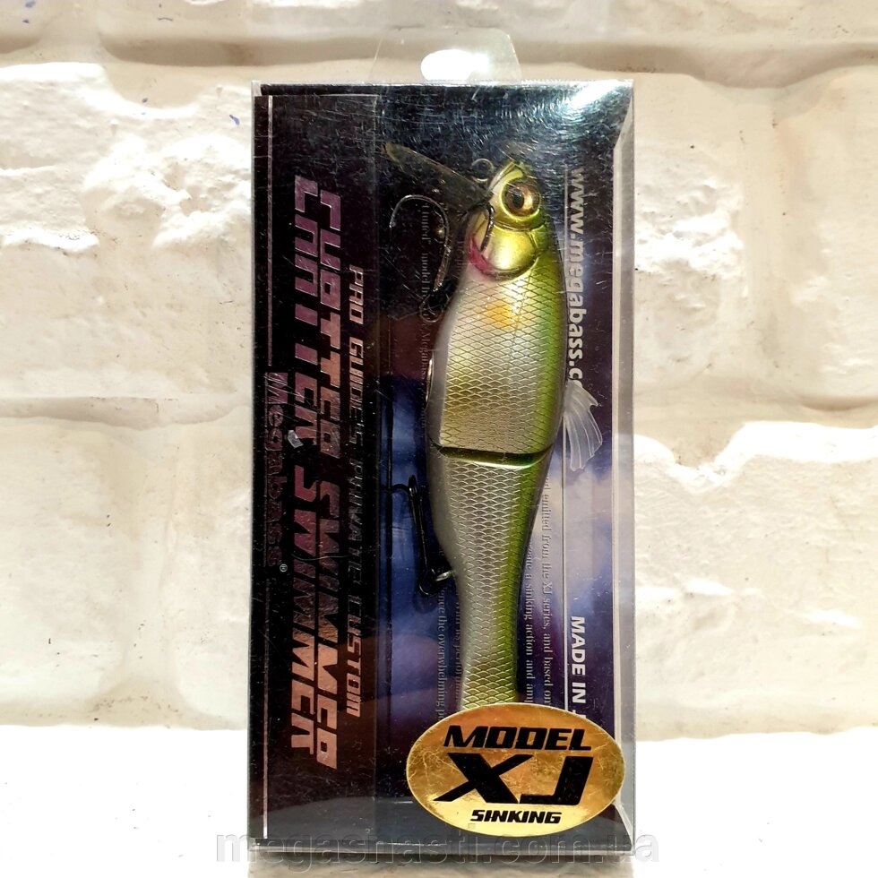 Воблер Megabass Chatter Swimmer XJ 100SS 14.0гр (PM Ayu) від компанії MEGASNASTI - фото 1