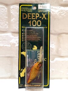 Воблер Megabass Deep-X 100 58F 10.5гр (GG Megabass Kinkuro)