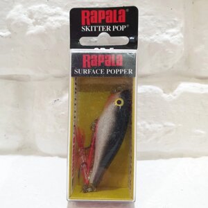 Воблер Rapala Skitter Pop SP-5 (Silver)