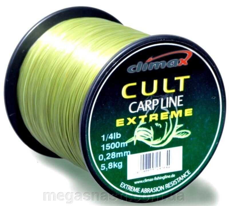 Волосінь Climax CULT Carp Line Extreme 1330м 0,30мм від компанії MEGASNASTI - фото 1