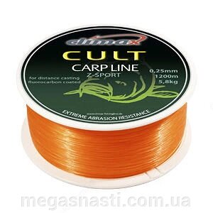 Волосінь Climax CULT Carp Line Z-Sport Orange 1000м 0,28мм від компанії MEGASNASTI - фото 1