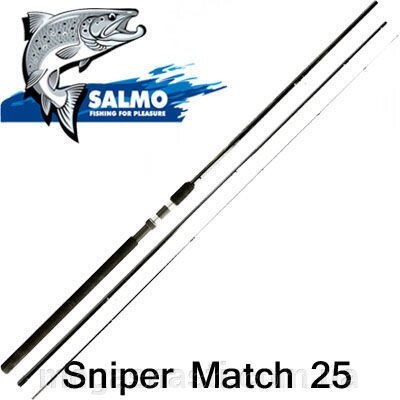 Вудлище Salmo SNIPER MATCH 25 4,20м (5-25 гр) від компанії MEGASNASTI - фото 1