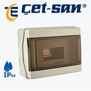 Коробка під автомат вологозахисна 9 IP54 (0580) Get-San