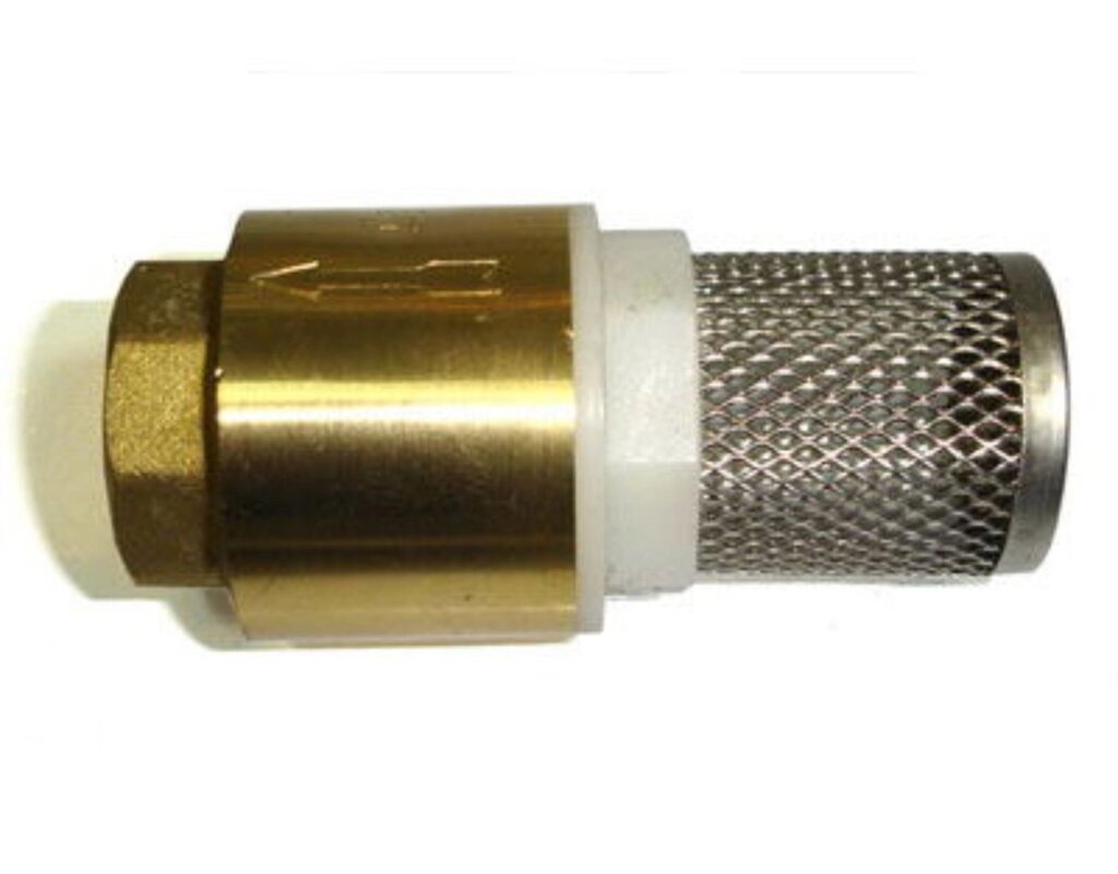 Зворотний клапан з фільтром грубого очищення для палива - огляд