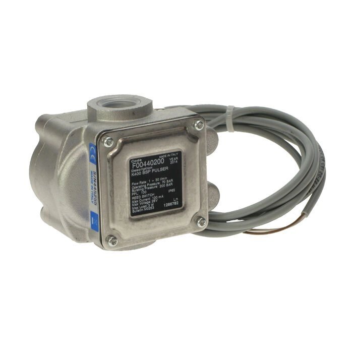 Імпульсний лічильник електронний K400  “BSP (1-30л / хв) для масла, дизпалива, антифризу (F00440200) PIUSI Італія - наявність
