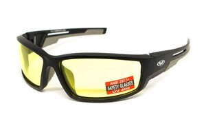 Окуляри захисні Global Vision Sly (yellow), жовті