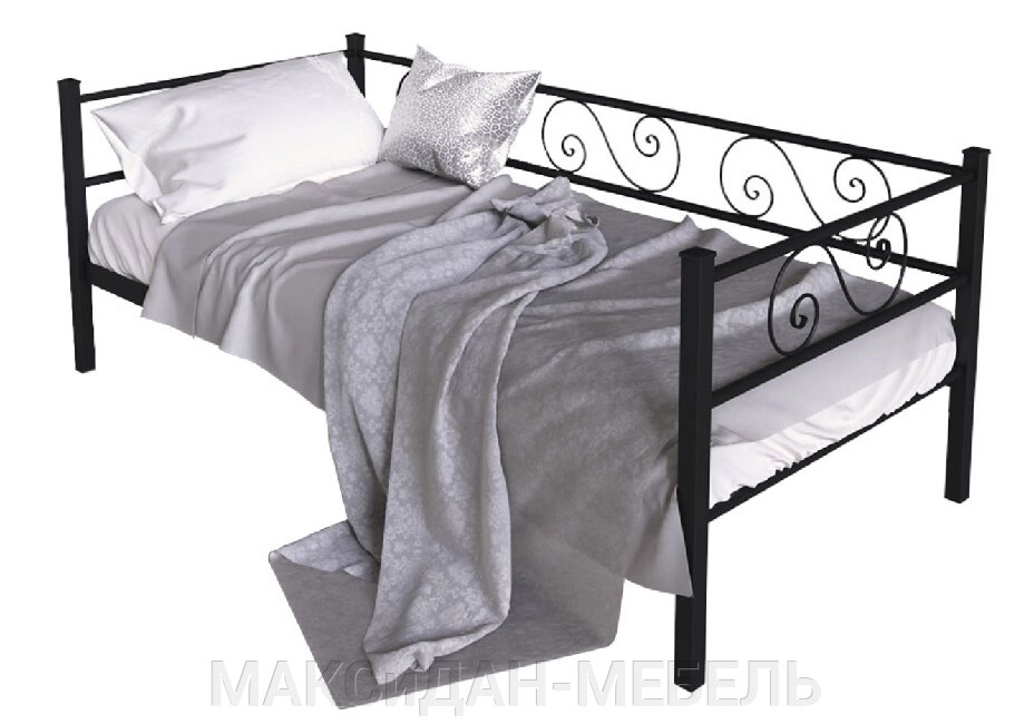 Диван-ліжко металевий Амарант 80х190 Тенеро від компанії МАКСіДАН-МЕБЛІ - фото 1