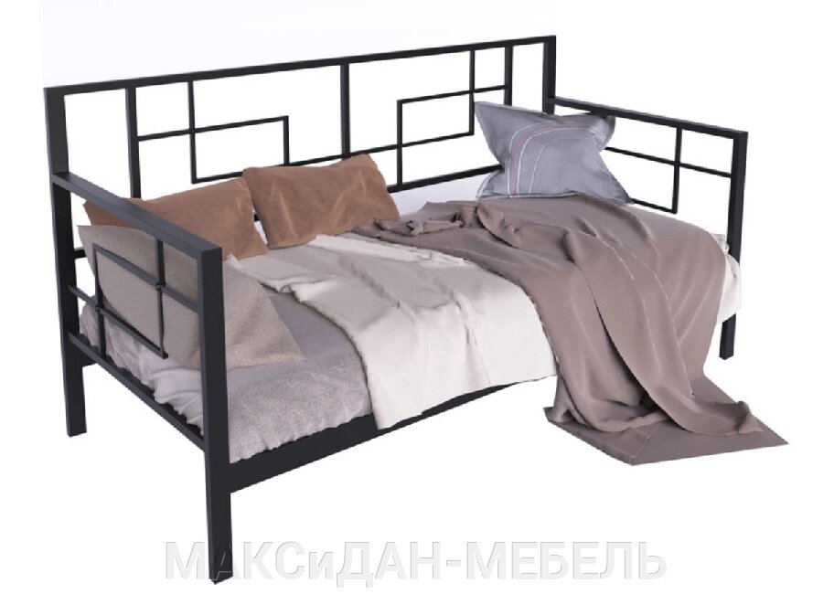 Диван-ліжко металевий Есфір 80х190 Тенеро від компанії МАКСіДАН-МЕБЛІ - фото 1