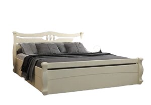 Ліжко дерев'яне двоспальне з підйомним механізмом Даллас-160 Стемма
