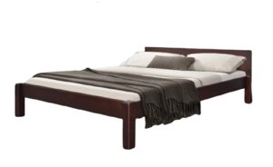 Ліжко дерев'яне двоспальне Комфорт-120 Стемма