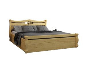 Ліжко дерев'яне односпальне з підйомним механізмом Даллас-90 Стемма
