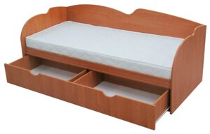 Ліжко дитяче Арлекіно-80 з ящиками МДФ Просто меблі