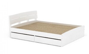 Ліжко двоспальне з ящиками Модерн-140 ДСП Компаніт