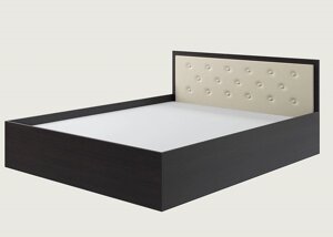 Ліжко двоспальне Стелла-160 МБ з ламелями ДСП Київський стандарт